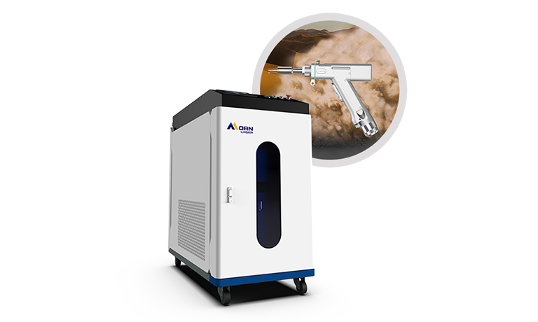 Integrated fiber laser welding machine