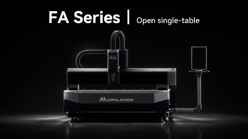 Morn Laser FA Series – open single‑platform laser cutting