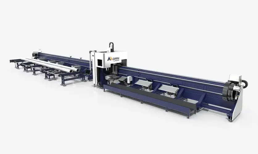 Three-chuck Tube Laser Cutting Machine