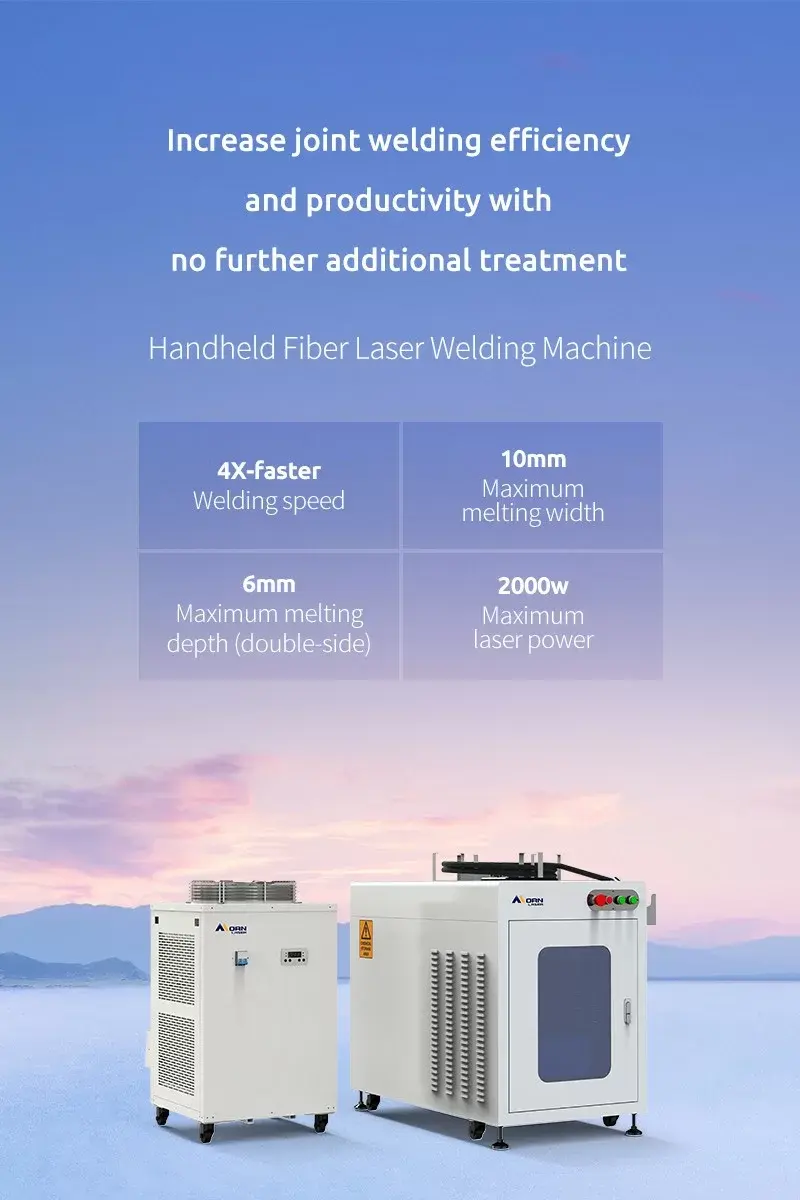 Handheld fiber laser welding machine